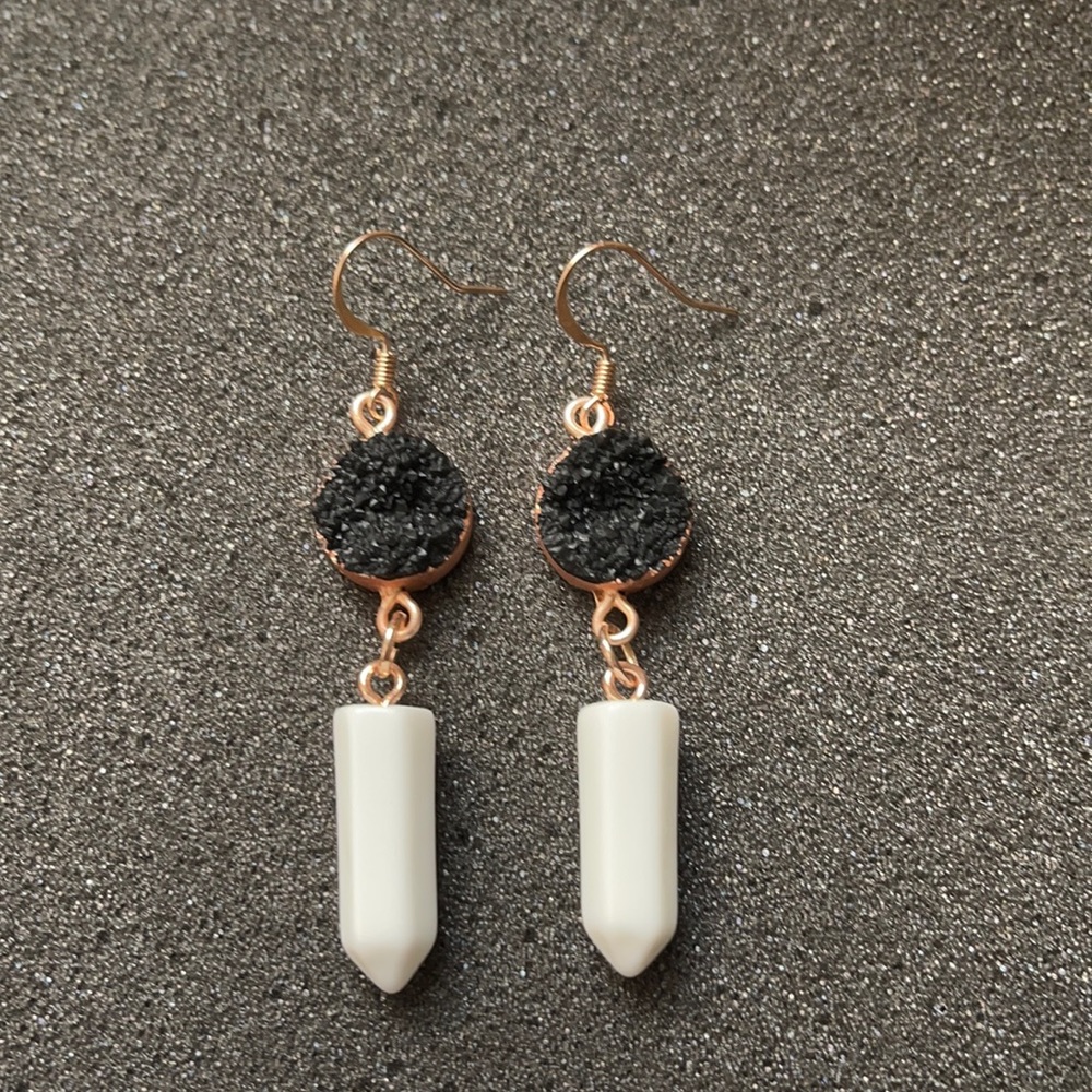 Handmade Crystal Gemstone Earrings